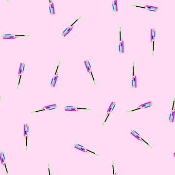 Seamless pattern disruption glitch error cartoon vector イラスト素材