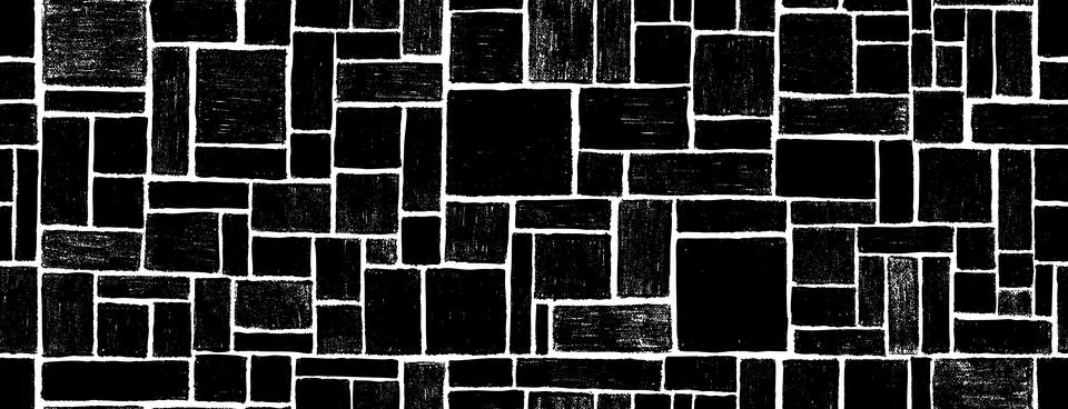 Seamless pattern Of Doodle Creative minimalist hand painted Abstract art ba.. 스톡 일러스트