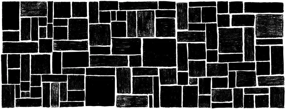 Seamless pattern Of Doodle Creative minimalist hand painted Abstract art back 스톡 일러스트