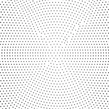 Seamless pattern with doodle dots Stock Illustration