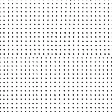 Seamless pattern with doodle dots Stock Illustration