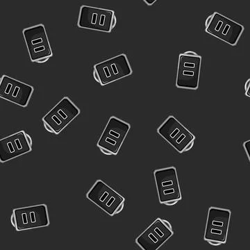 Seamless pattern door car key cartoon vector Stock Illustration
