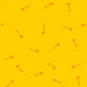 Seamless pattern door golden key cartoon vector Stock Illustration