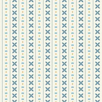 Seamless pattern with dots element design. home decoration blue color. patter Stock Illustration