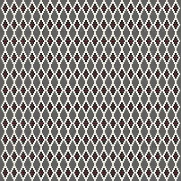 Seamless pattern with dots geometric ornamental fabric texture. Abstract back Stock Illustration