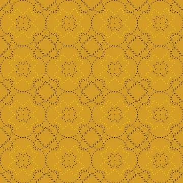 Seamless pattern with dots Stock Illustration