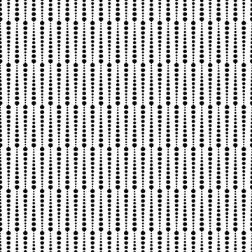 Seamless pattern with dots Stock Illustration