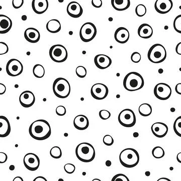 Seamless pattern with dots. Stock Illustration