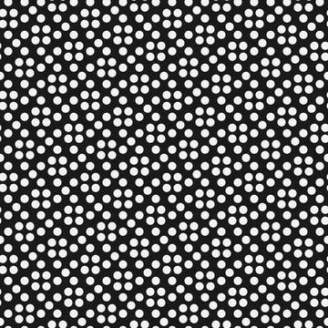 Seamless pattern with dots ordered grid vector illustration 库存插图