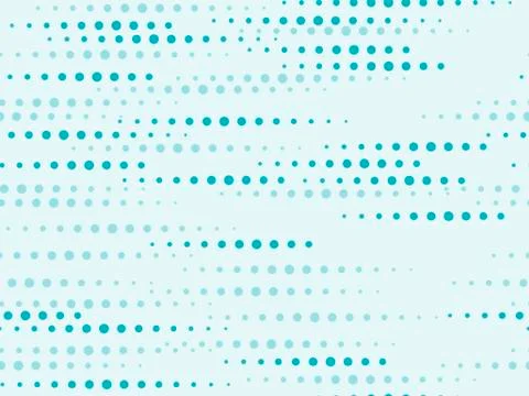 Seamless pattern with dots. Pop art style. Vector illustration Illustrazione stock