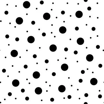 Seamless pattern with dots. Simple vector texture Stock Illustration