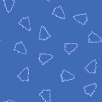 Seamless pattern dough cookie cutter cartoon vector 库存插图