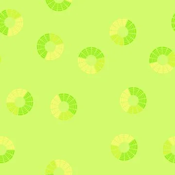 Seamless pattern download progress bar round cartoon vector Illustrazione stock