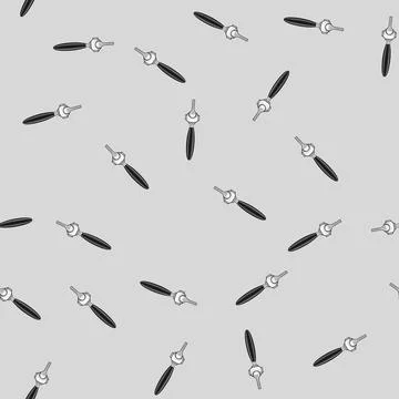 Seamless pattern draft beer tap cartoon vector Stock Illustration