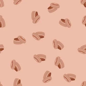 Seamless pattern dragon bamboo steamer cartoon vector イラスト素材