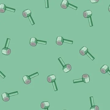 Seamless pattern drain pellet removal cartoon vector Stock Illustration