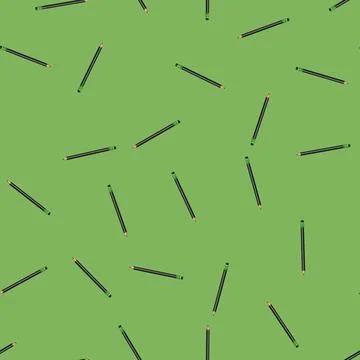 Seamless pattern draw pencil cartoon vector sign color Illustration