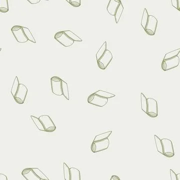 Seamless pattern dressing gauze roll cartoon vector Stock Illustration