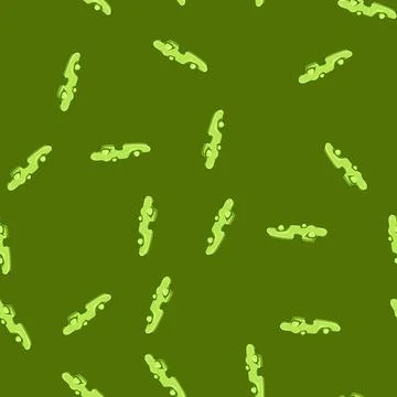 Seamless pattern drift toxic puddle cartoon vector イラスト素材