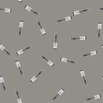 Seamless pattern drink corkscrew wine cartoon vector Ilustração Stock