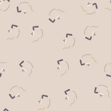 Seamless pattern drink steel drip kettle cartoon vector イラスト素材