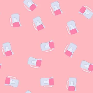 Seamless pattern drink water pitcher cartoon vector Stock Illustration