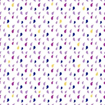 Seamless pattern with drops. Abstract background. Stock Illustration