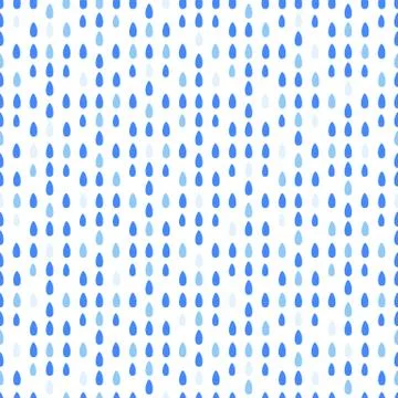 Seamless pattern with drops. Abstract background. Stock Illustration