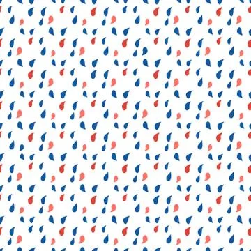 Seamless pattern with drops. Abstract background. Illustrazione stock