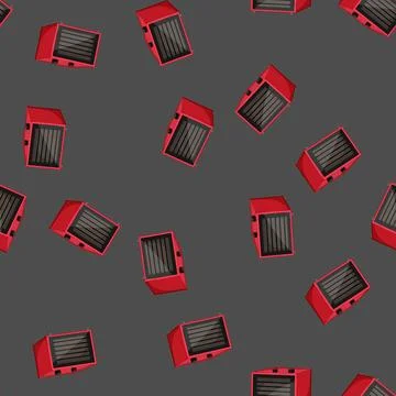 Seamless pattern dry dehydrator food cartoon vector Stock Illustration