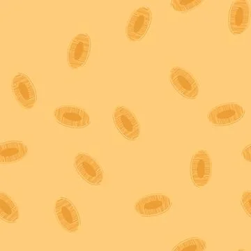 Seamless pattern durable bamboo plate cartoon vector イラスト素材