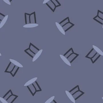 Seamless pattern durable metal table cartoon vector イラスト素材