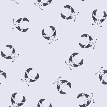 Seamless pattern durable pipe clamp cartoon vector Stock Illustration