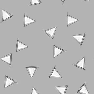 Seamless pattern durable reusable coffee filter cartoon vector Illustrazione stock