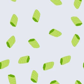 Seamless pattern durable spa towel cartoon vector Stock Illustration