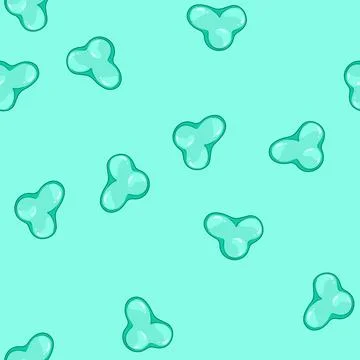 Seamless pattern dynamic colorful liquid shapes cartoon vector Stock Illustration