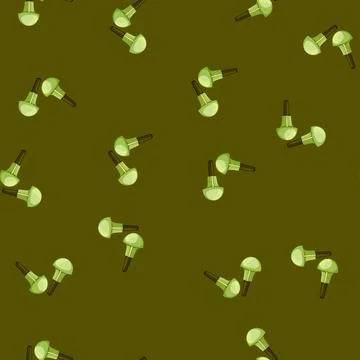 Seamless pattern ear earplugs noise cartoon vector Stock Illustration