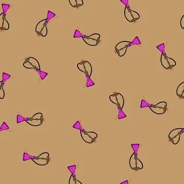 Seamless pattern east hookah shisha cartoon vector sign color Stock Illustration