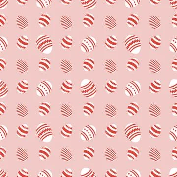 Seamless pattern with Easter eggs. Happy Easter. Illustrazione stock