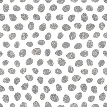 Seamless pattern with easter eggs Stock Illustration