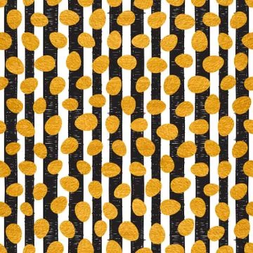 Seamless pattern with easter eggs イラスト素材