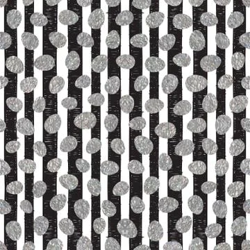 Seamless pattern with easter eggs Stock Illustration