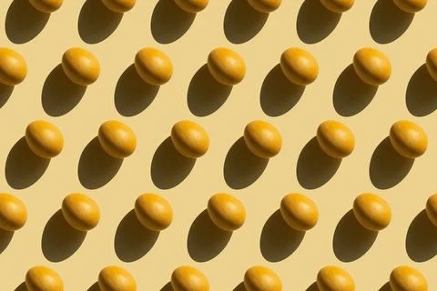 Seamless pattern with Easter eggs Stock Photos