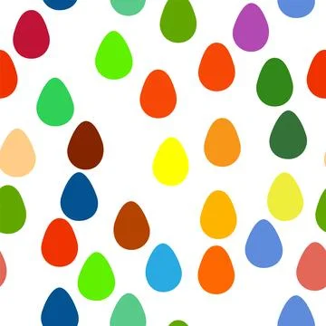 Seamless pattern with Easter eggs. vibrant seamless background for Easter d.. Ilustración de archivo