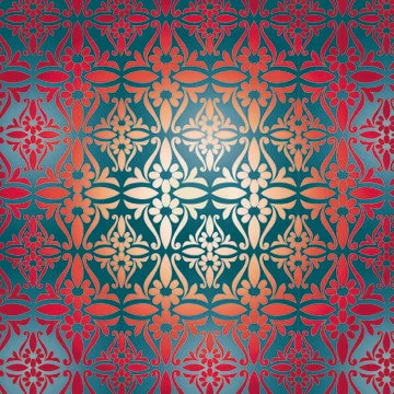 Seamless pattern eastern 03 Stock Illustration