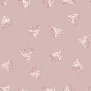 Seamless pattern eco reusable coffee filter cartoon vector Illustrazione stock