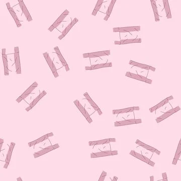 Seamless pattern ecofriendly plastic shopping bag cartoon vector Stock Illustration