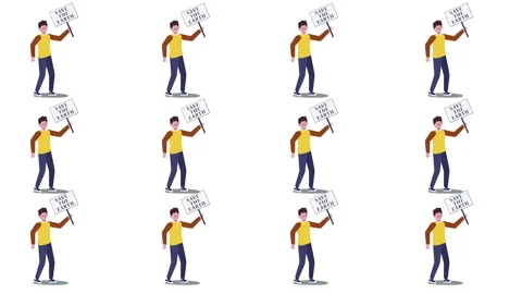 Seamless pattern of ecology environment protection in 4k video. 库存影片 145643481