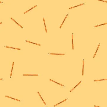 Seamless pattern education pencil cartoon vector sign color Illustration