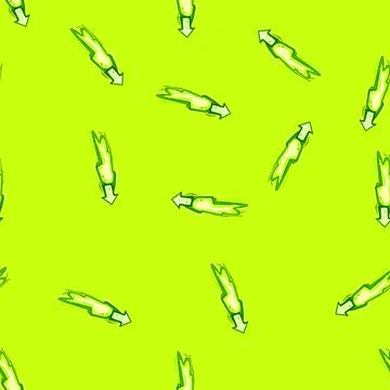 Seamless pattern effect projectile game cartoon vector 스톡 일러스트